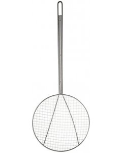 Browne 1309T Square Mesh Round Skimmer with Long Loop Handle 9" Dia.