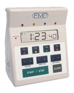 FMP 151-7500 White 10 Hour Countdown 4-In-1 Digital Timer 7"H