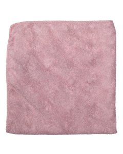 Rubbermaid 1820581 Commercial Light Duty Microfiber Cloth 16" - Pink 