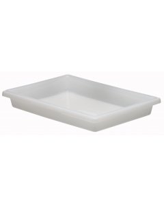 Cambro 18263P148 Polyethylene Food Storage Box 18" x 26" x 3-1/2" - 5 gal. - White