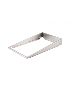 Vollrath 19196 Angled Adapter Plate, Full Size, Stainless Steel - 2ea/Case