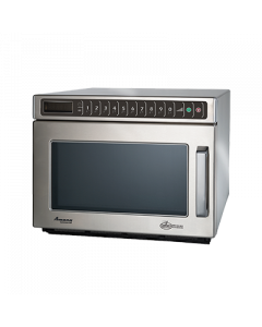 Amana HDC1815 Heavy-Duty Stainless Steel Commercial C-Max Microwave with Push Button Controls - 208-240V, 1800W