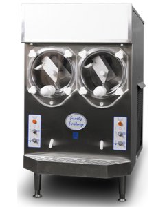 Frosty Factory 217A Countertop Two Flavor Frozen Beverage Machine with (2) 8 qt. Hoppers - 128  Servings/hr., Air Cooled, 115v