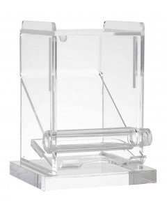 TableCraft 228 Acrylic Top-Loading Toothpick Dispenser 3-1/4" x 3-1/4" x 4-1/2" - Transparent - 6/Case