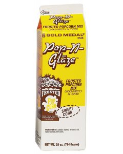Gold Medal 2538 Pop-N-Glaze Frosted Popcorn Mix 28 oz. - Neutral Sweet