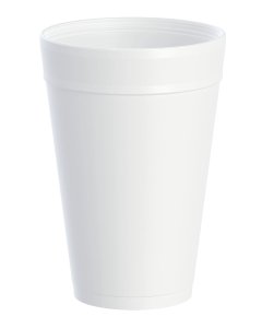 Dart Solo 32TJ32 J Cup Insulated White Foam Cup 32 oz. - 300/Case - Restaurant Disposable Foam Cup