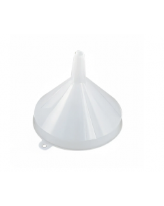 Browne 368 8 oz Funnel - Plastic, White - 12ea/Case