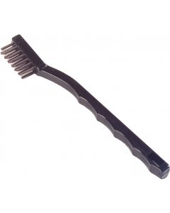 Carlisle 4067500 7-1/4" Utility Brush w/ Stainless Steel Bristles -Black