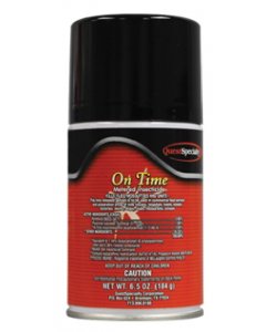 QuestSpecialty 4320 On Time Metered Insecticide - 6.5 oz. Aerosol - USDA Approved - 12/Case