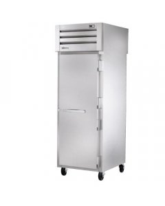 True STG1RPT-1S-1G-HC Spec Series 1-Section 1 Solid Door Front / 1 Glass Door Rear Pass-Thru Refrigerator 27" - 31 cu. ft. - 115v