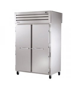 True STR2RPT-2S-2S-HC Spec Series 2-Section Solid Door Front / Solid Door Rear Pass-Thru Refrigerator 52" - 56 cu. ft. - 115v