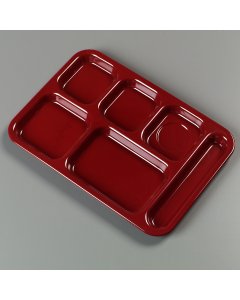Carlisle 4398885 Compartment Tray 14-1/2inL x 10inW right-handed rectangular 6-compartments