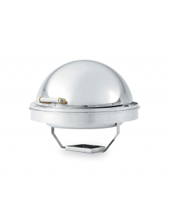 Vollrath 46268 Round Chafer w/ Roll-Top Lid & Chafing Fuel Heat
