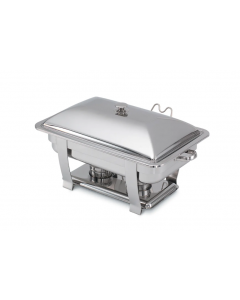 Vollrath 46518 Full Size Chafer w/ Lift-off Lid & Chafing Fuel Heat