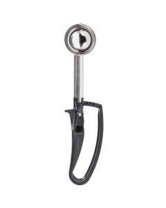 Vollrath 47377 Jacob's Pride Extended Length Disher with Black Squeeze Handle 1.13 oz. - Size 30 - 12/Case