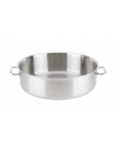 Vollrath 47762 24 qt Intrigue Stainless Steel Brazier/Casserole- Induction Ready