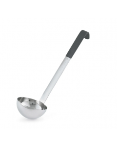 Vollrath 4980620 6 oz Jacob's Pride® Collection Ladle - Stainless Steel, Black Kool-Touch® Handle - 12ea/Case