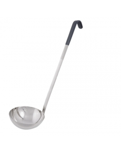 Vollrath 4982420 24 oz Jacob's Pride® Collection Ladle - Stainless Steel, Black Kool-Touch® Handle - 6ea/Case