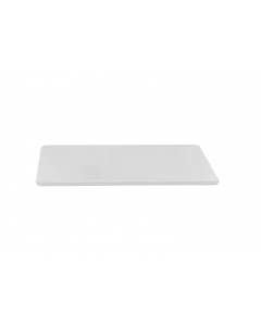 Vollrath 5200000 Poly Cutting Board - 12 x 18 x 1/2" White - 6ea/Case