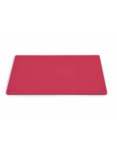 Vollrath 5200040 Poly Cutting Board - 12 x 18 x 1/2" Red - 6ea/Case
