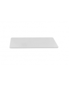 Vollrath 5200200 Poly Cutting Board - 15 x 20 x 1/2" White - 6ea/Case