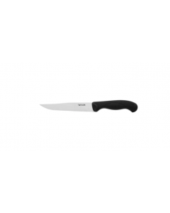 Taylor 5248382 5 1/2" Utility Knife w/ Black Nylon/Silicone Handle, High Carbon German Steel