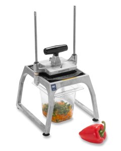 Vollrath 55457 InstaCut 5.1 Manual Food Processor / Fruit and Vegetable Dicer with 1/4" Dice Cut