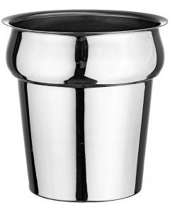 Browne 575584 Stainless Steel Vegetable Inset 4-1/8 qt. - Fits 6-1/2" Opening