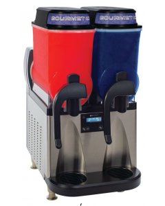 Bunn 58000.0015 Ultra NX Slushy / Frozen Drink Machine with (2) 3-Gallon Pourover Hoppers - 120v