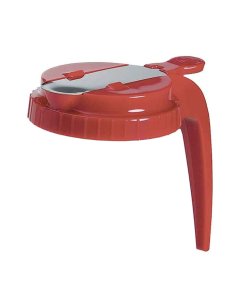 Tablecraft 748RT Plastic Syrup Dispenser Top - fits Model 748R - Red
