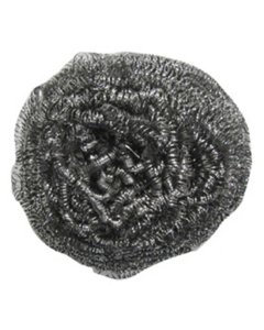 Adcraft 75-S Small Stainless Steel Scouring Sponge 50g - 72/Case