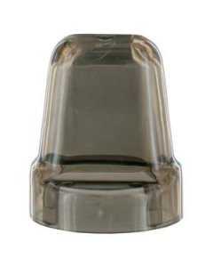 Spill-Stop 1241-0 Liquor Pourer Dust Cap Cover - Small - Smoke Grey