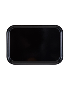 Cambro 913MT110 Rectangular Market Display Tray - 9" x 12 3/4" x 1", Black - 12ea/Case