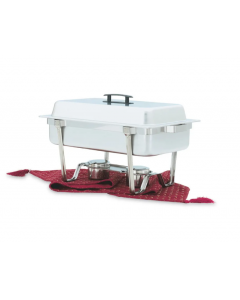 Vollrath 99850 Full Size Chafer w/ Lift-off Lid & Chafing Fuel Heat