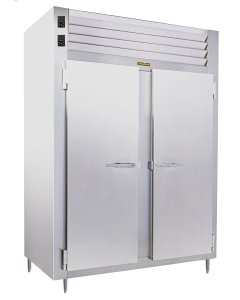 Traulsen ADH232WUT-FHS Spec-Line 2-Section 2 Solid Door Dual Temp Reach-In Refrigerator / Heated Holding Cabinet 58" - 46.86 cu. ft.