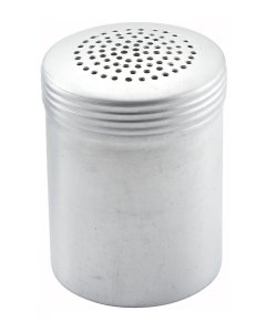 Winco ADRG-10H Aluminum Shaker / Dredge without Handle 10 oz.
