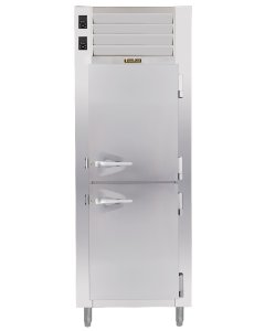Traulsen ADT132KUT-HHS Spec-Line 1-Section 2 Solid Half Door Dual Temp Reach-In Refrigerator / Freezer 24" - 17.1 cu. ft.
