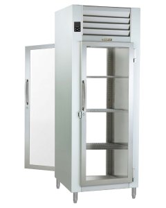 Traulsen AHF132WP-FHG Spec-Line 1-Section 1 Glass Door Reach-In Pass-Thru Heated Holding Cabinet 30" - 25.73 cu. ft.
