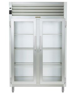 Traulsen AHF232W-FHG Spec-Line 2-Section 2 Glass Door Reach-In Heated Holding Cabinet 58" - 51.41 cu. ft.