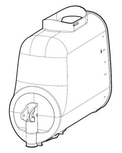 Vollrath BR0208 Clip-On Double Wall Bowl Kit 10-liter - for VCBF Series Frozen Beverage Machines