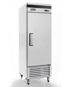 Migali C-1RB-HC Competitor Series 1-Section 1 Solid Door Reach-In Refrigerator 27" - Bottom Mount Compressor - 23 cu. ft. - 115v