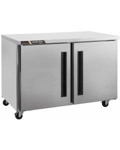 Traulsen Centerline CLUC-48F-SD-LR 2-Section Left/Right Hinged 2 Solid Door Undercounter Freezer 48" - 13.28 cu. ft. - 115v