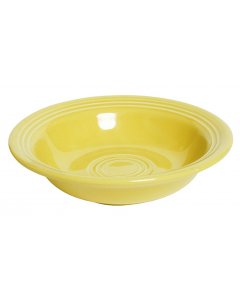 Tuxton CSD-052 Concentrix China Fruit Dish / Monkey Bowl 4-1/2 oz. - Saffron - 24/Case