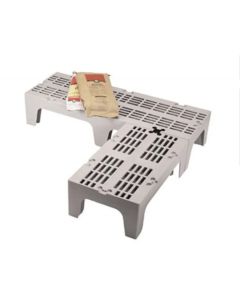 Cambro DRS300131 30" Stationary Dunnage Rack w/ 1500 lb Capacity, Polyme