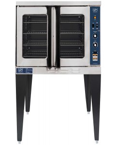 Duke E101-G-LP Single-Deck Full Size Propane Gas Convection Oven with Thermostatic Controls 38" - 40,000 BTU