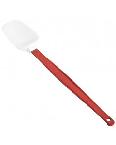 Rubbermaid FG196800RED High-Heat Silicone Scraper / Spatula with Red Nylon Handle 16-1/2"OAL