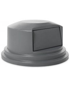 Rubbermaid FG265788GRAY BRUTE Dome Top Lid for 55-Gallon Container - Gray