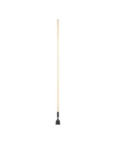 Rubbermaid FGM116000000 Snap-On Dust Mop Wood Handle for Wire Frames 60"