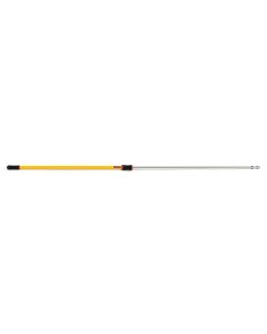 Rubbermaid FGQ76500YL00 HYGEN Quick-Connect Aluminum Telescoping Extension Pole / Handle 4 FT to 8 FT - Yellow