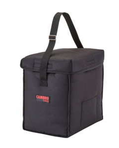 Cambro GBD13913110 GoBag™ Food Delivery Bag - 13" x 9" x 13", Nylon, Black